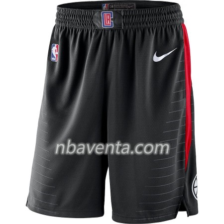 Los Angeles Clippers Hombre Pantalones Negro 2018-19 Nike Swingman